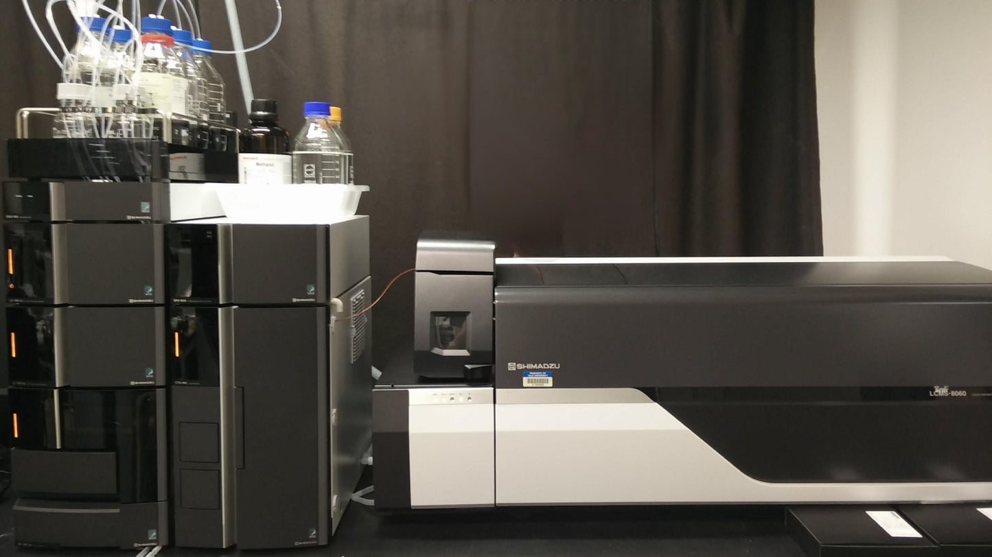 Shinadzu LCMS-8060 Triple Quadrupole Mass Spectrometer System