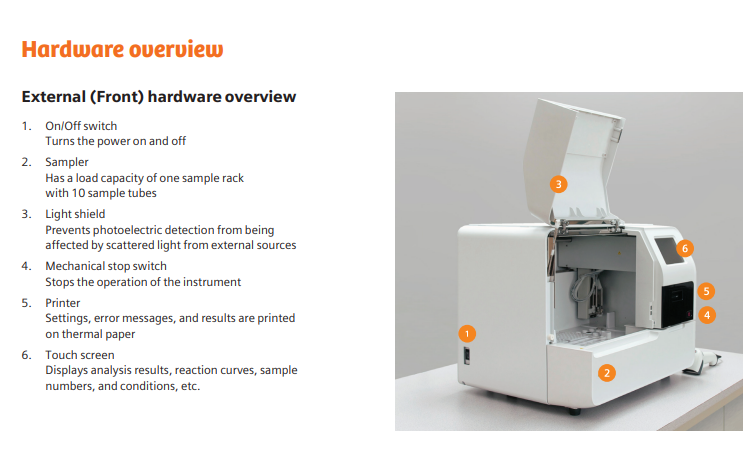 Sysmex CA-600 Series Automated Blood Coagulation Analyzer CA-660 Hemos –  Wavi Lab