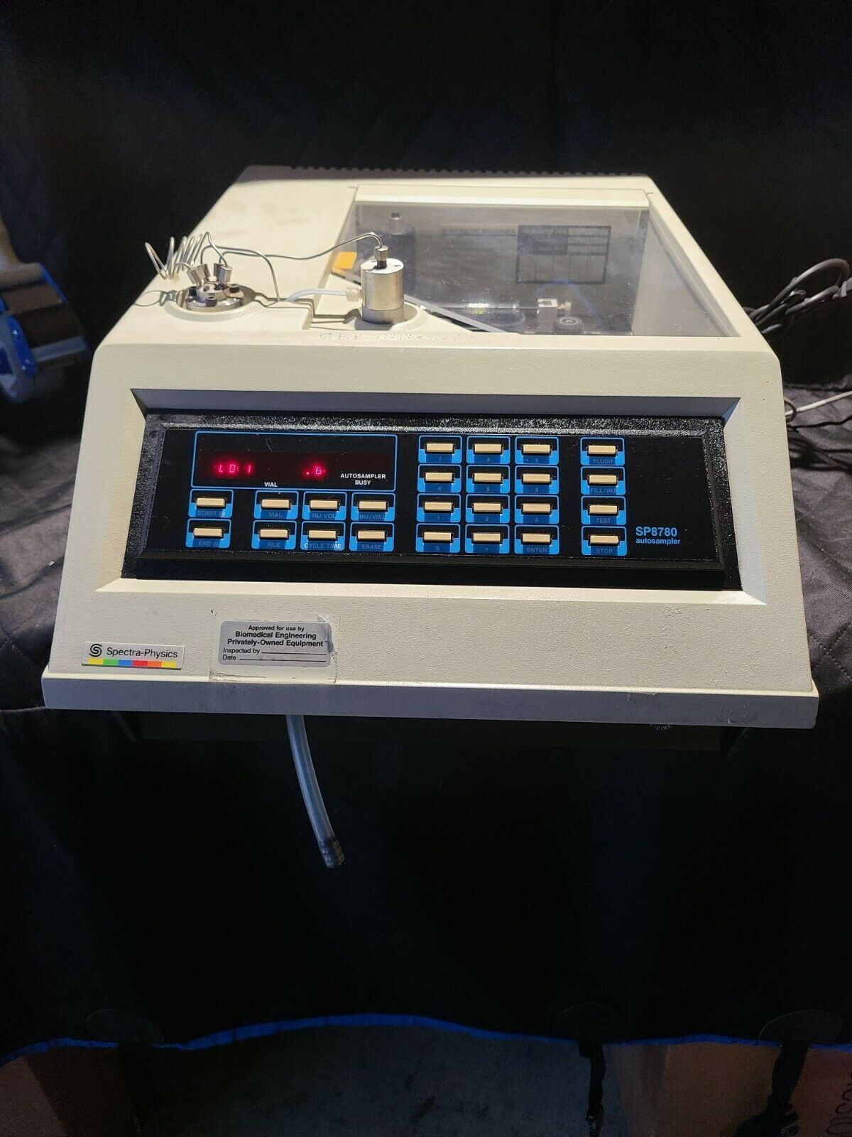 TSP Spectra-Physics Autosampler HPLC SP8780 SP 8780